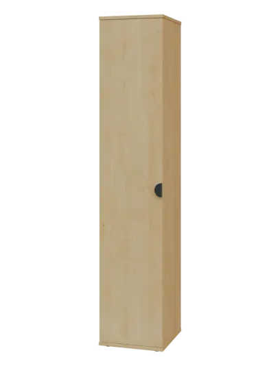 TN 5 - 3D kancelářská skříň, 1-dveřová, levá, 1822x360x400, javor horský